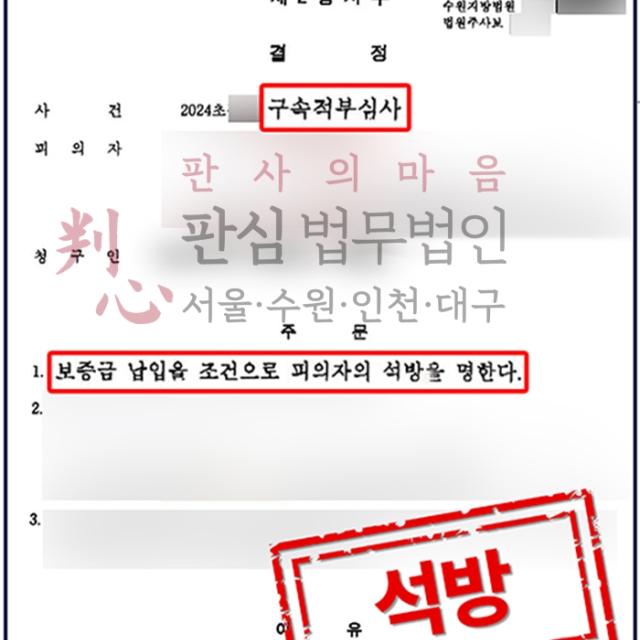 [구속석방] 준강간 | 준강간 혐의로 구속되어 구속적부심을 준비한 사건, 구속 석방